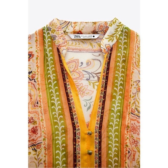 NWOT Zara Belted Dress - Picture 3 of 9